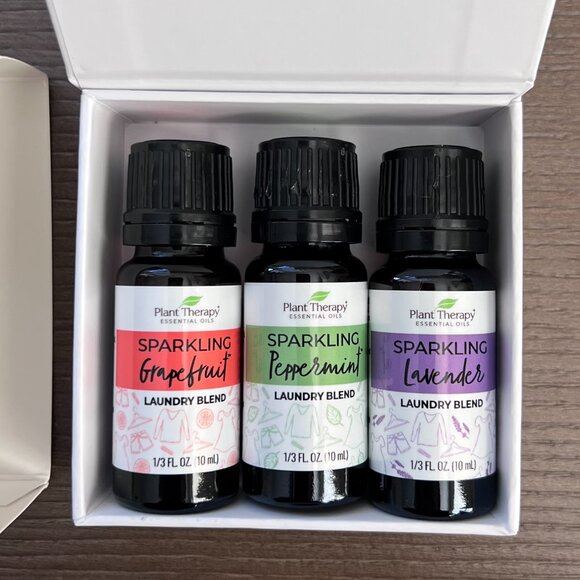 Plant Therapy Sparkling Laundry Blends Essential Oil Set NEW - Picture 1 of 3